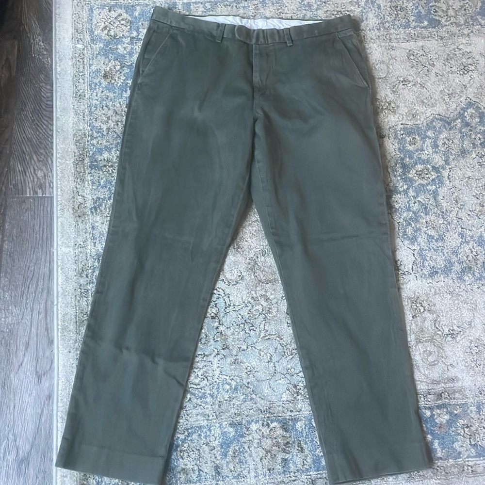 J Crew Bowery Stretch Chino Dress Pant Size 34 x 30